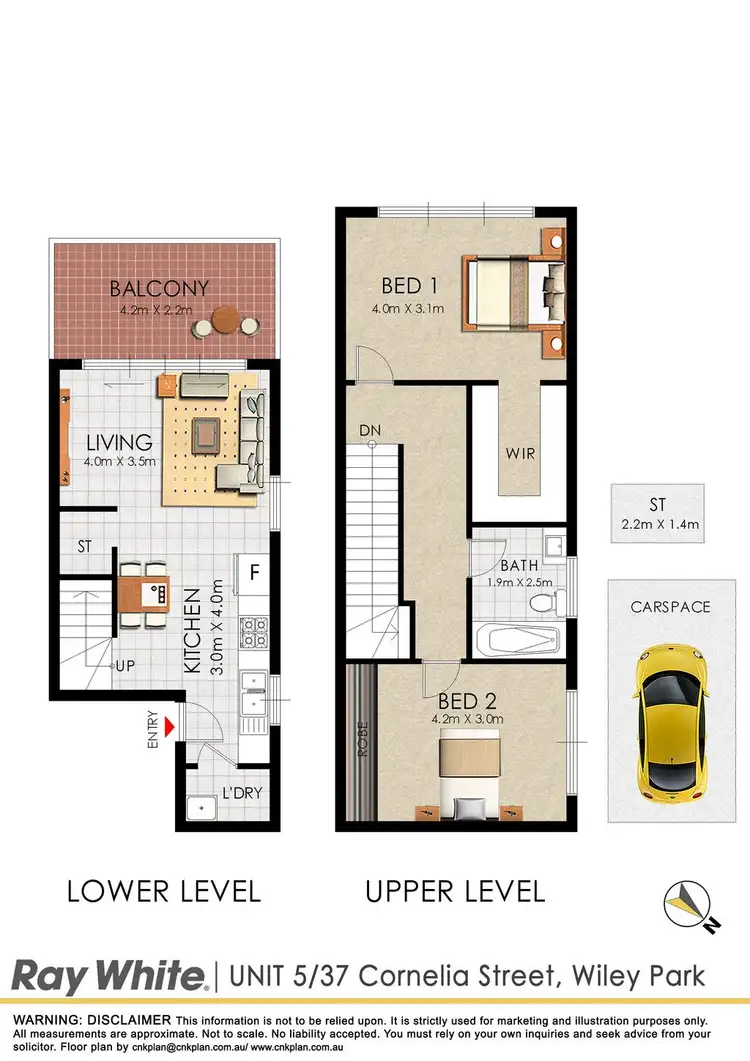 Floorplan of Homely unit listing, 5/37 Cornelia Street, Wiley Park NSW 2195