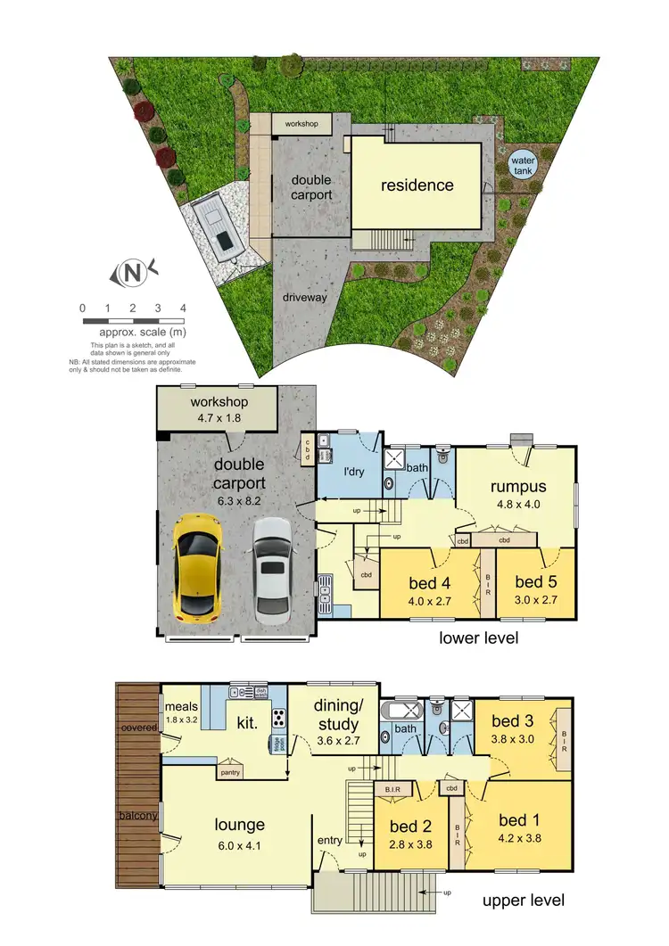 Floorplan of Homely house listing, 6 Castlereagh Court, Mount Waverley VIC 3149