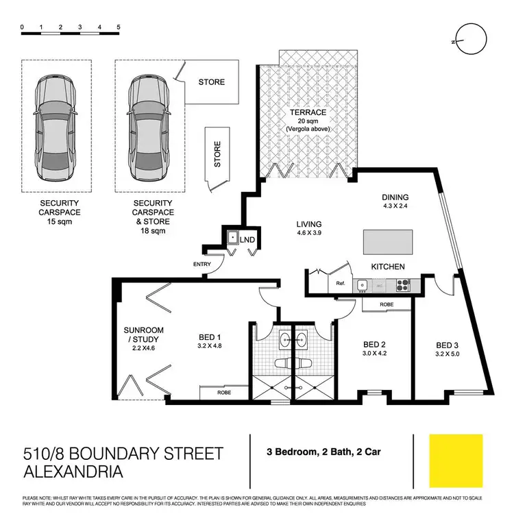 Floorplan of Homely apartment listing, 510/8 Boundary Street, Alexandria NSW 2015