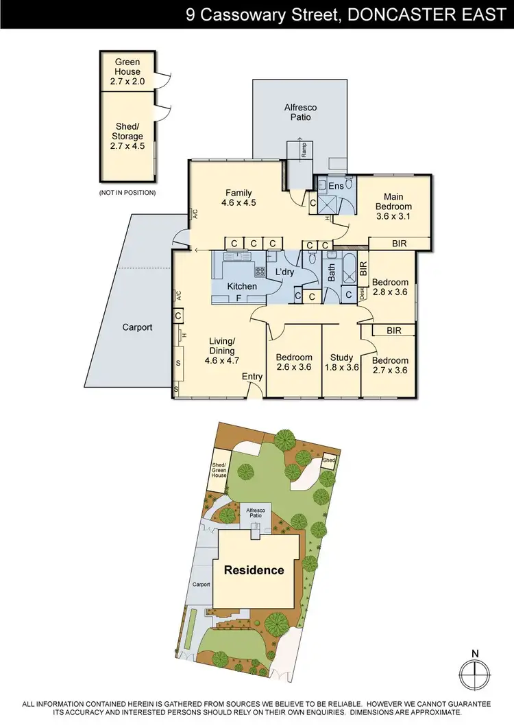 Floorplan of Homely house listing, 9 Cassowary Street, Doncaster East VIC 3109