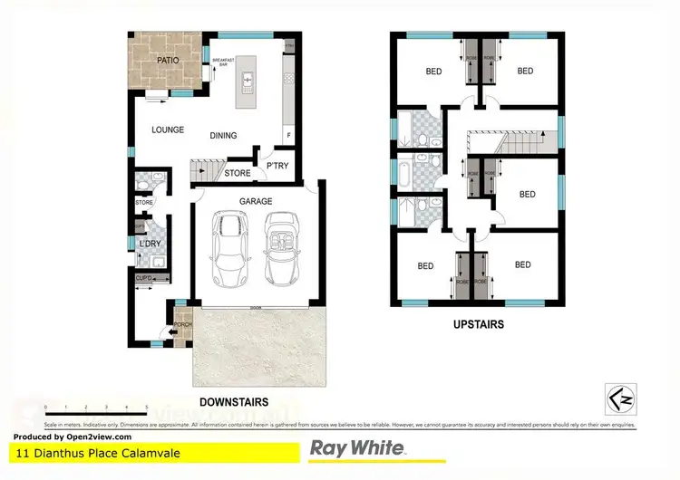 Floorplan of Homely house listing, 63 Dianthus Place, Calamvale QLD 4116