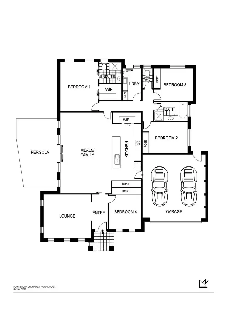 Floorplan of Homely house listing, 12 Avenal Street, Crace ACT 2911
