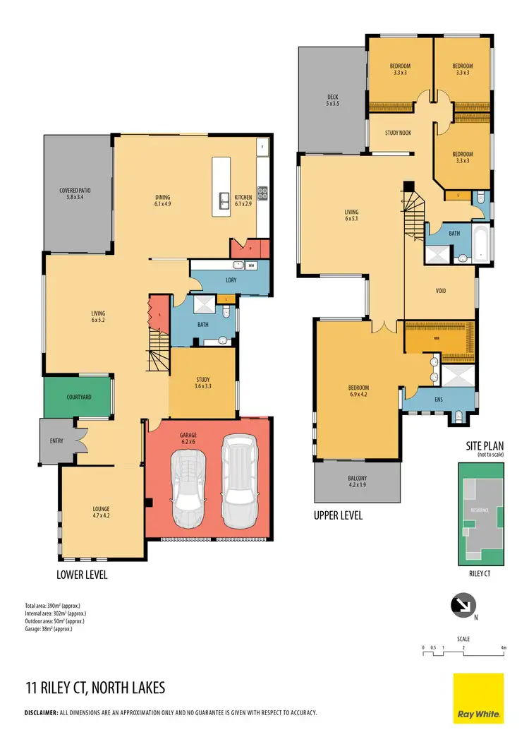 Floorplan of Homely house listing, 11 Riley Court, North Lakes QLD 4509