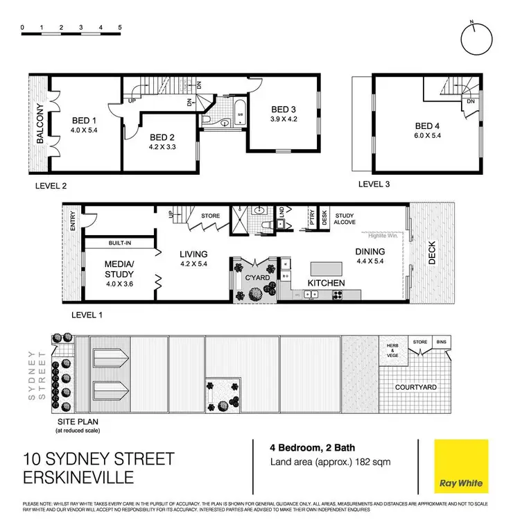 Floorplan of Homely house listing, 10 Sydney Street, Erskineville NSW 2043
