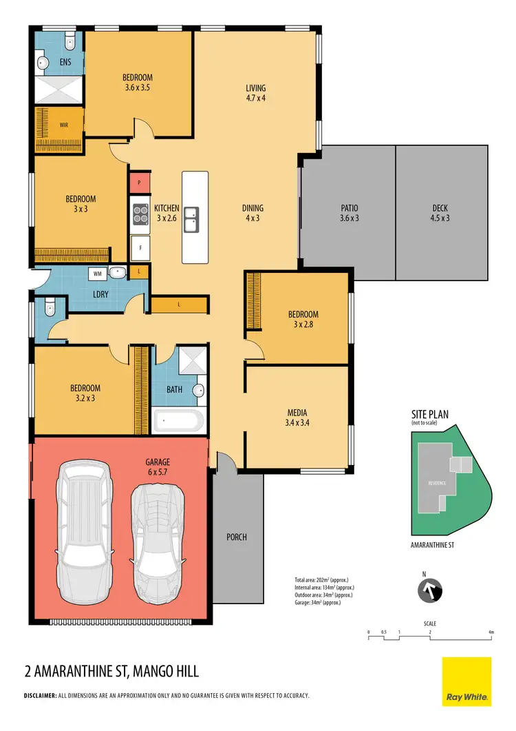 Floorplan of Homely house listing, 2 Amaranthine Street, Mango Hill QLD 4509