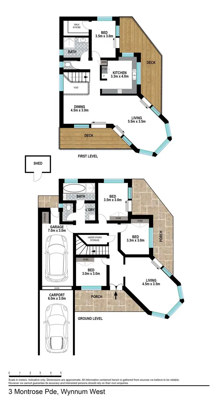 Floorplan of Homely house listing, 3 Montrose Parade, Wynnum West QLD 4178