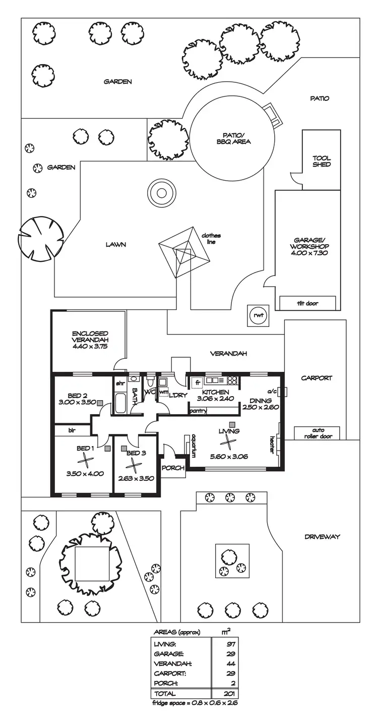 Floorplan of Homely house listing, 18 Searle Road, Davoren Park SA 5113