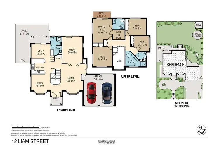 Floorplan of Homely house listing, 12 Liam Street, Carina Heights QLD 4152