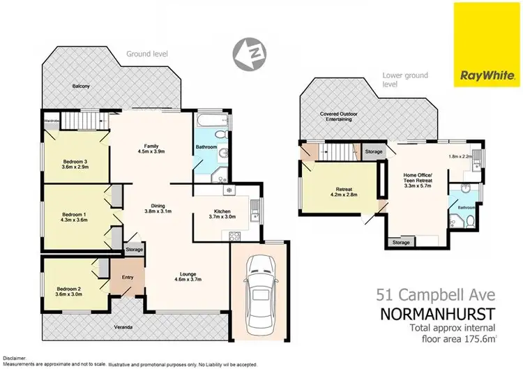 Floorplan of Homely house listing, 51 Campbell Avenue, Normanhurst NSW 2076