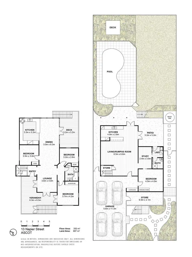 Floorplan of Homely house listing, 13 Napier Street, Ascot QLD 4007