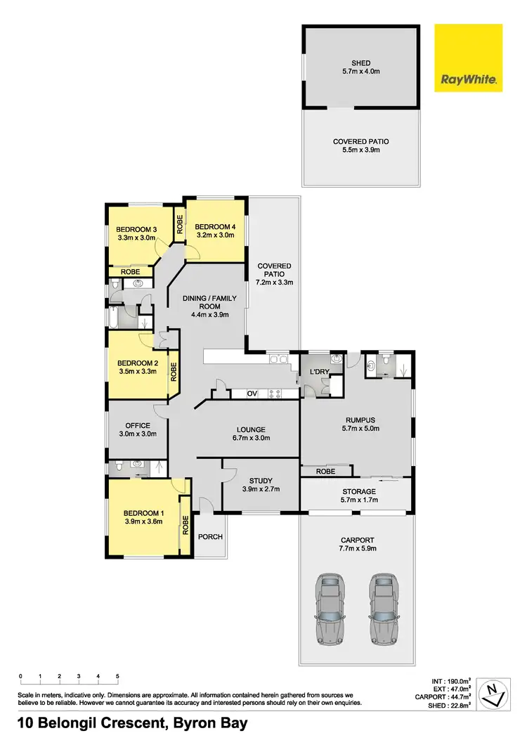 Floorplan of Homely house listing, 10 Belongil Crescent, Byron Bay NSW 2481