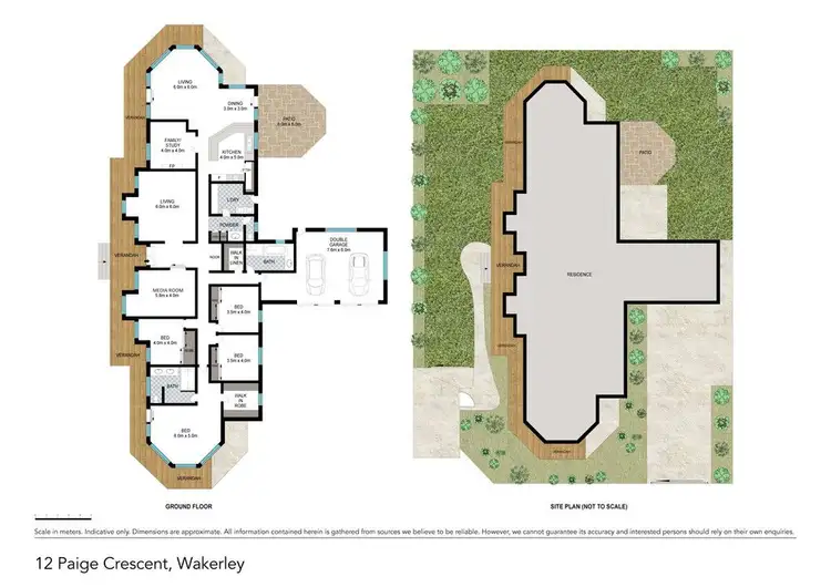 Floorplan of Homely house listing, 12 Paige Crescent, Wakerley QLD 4154