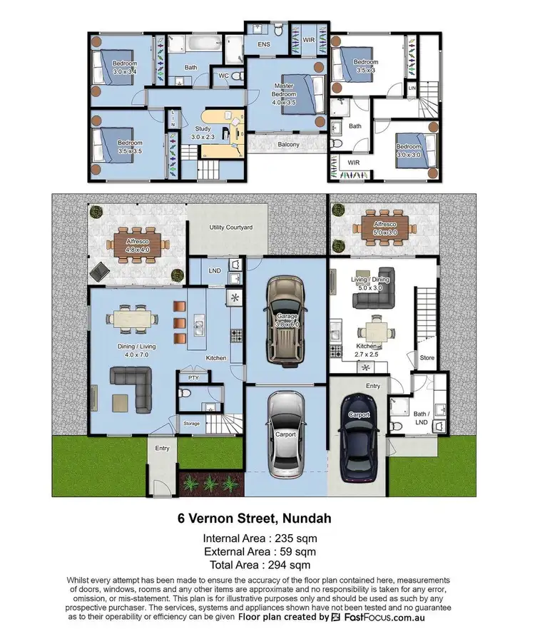 Floorplan of Homely house listing, 6 Vernon Street, Nundah QLD 4012