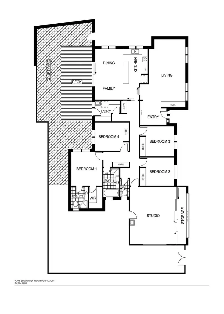 Floorplan of Homely house listing, 17A Clark Close, Spence ACT 2615