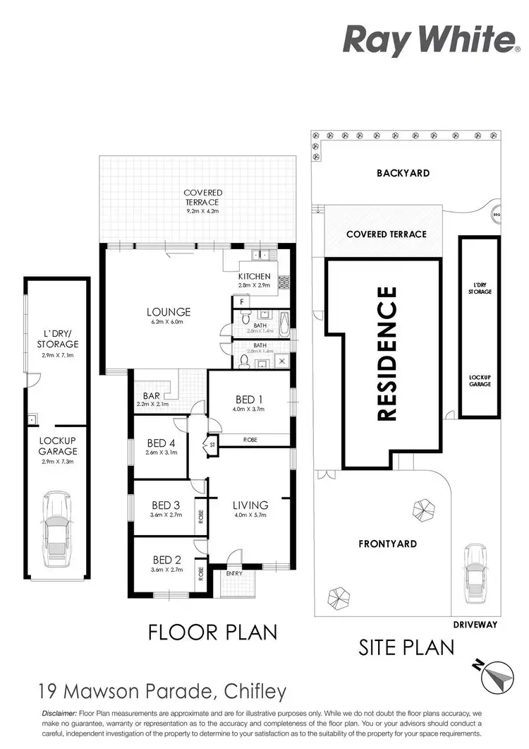 Floorplan of Homely house listing, 19 Mawson Parade, Chifley NSW 2036