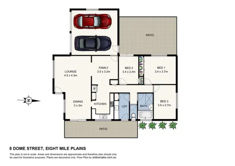 Floorplan of Homely house listing, 8 Dome Street, Eight Mile Plains QLD 4113