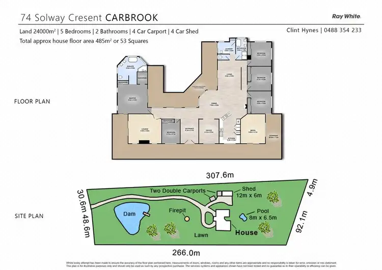 Floorplan of Homely house listing, 74 Solway Crescent, Carbrook QLD 4130