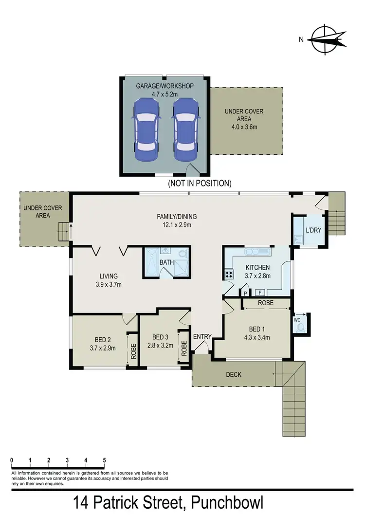Floorplan of Homely house listing, 14 Patrick Street, Punchbowl NSW 2196