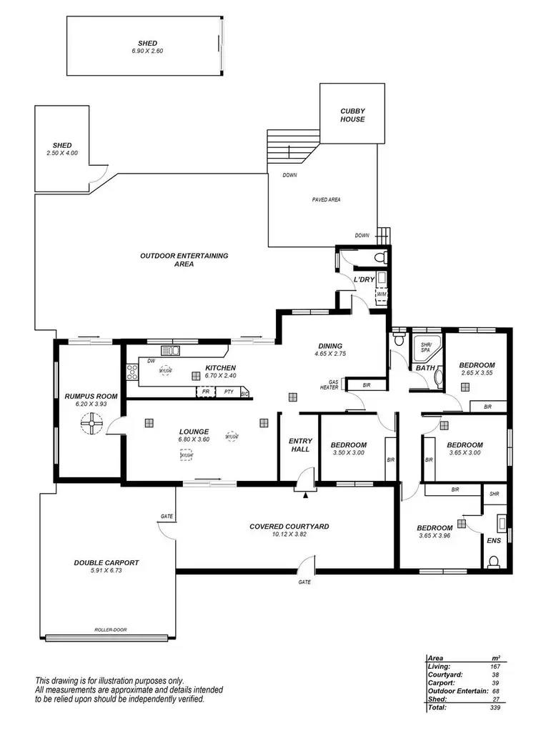 Floorplan of Homely house listing, 11 Birman Crescent, Flagstaff Hill SA 5159