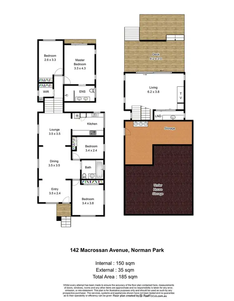 Floorplan of Homely house listing, 142 Macrossan Avenue, Norman Park QLD 4170