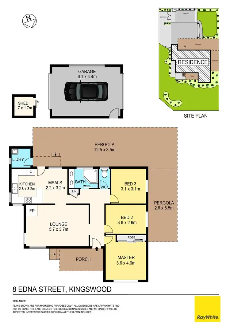 Floorplan of Homely house listing, 8 Edna Street, Kingswood NSW 2747