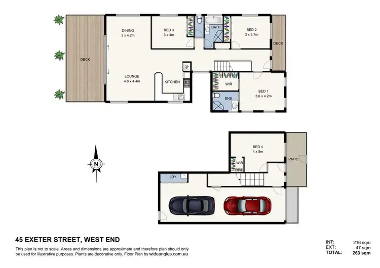 Floorplan of Homely house listing, 45 Exeter Street, West End QLD 4101