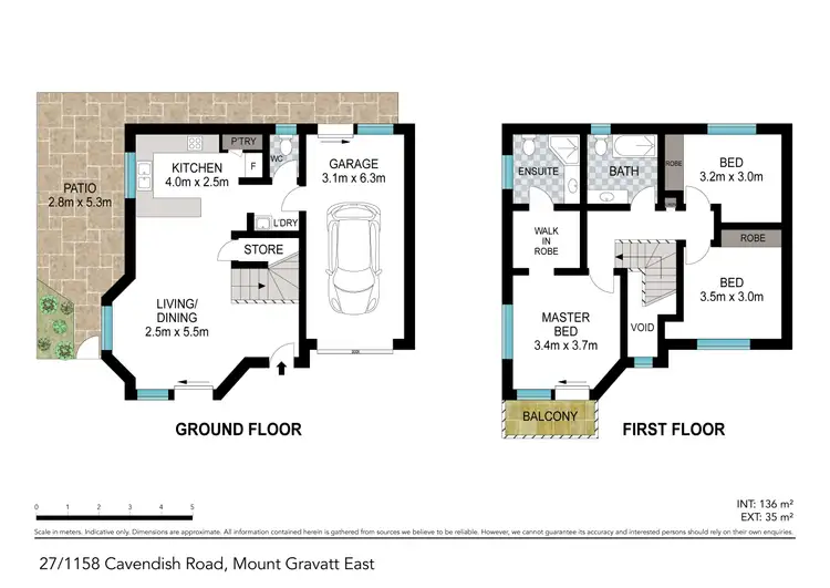 Floorplan of Homely townhouse listing, 27/1158 Cavendish Road, Mount Gravatt East QLD 4122
