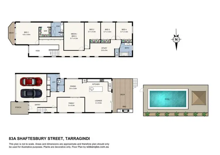Floorplan of Homely house listing, 83A Shaftesbury Street, Tarragindi QLD 4121