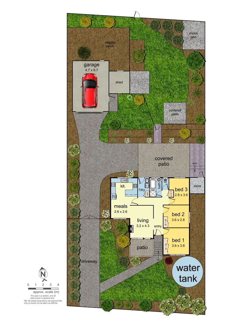 Floorplan of Homely house listing, 3 Griffiths Court, Mount Waverley VIC 3149
