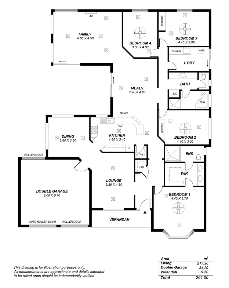 Floorplan of Homely house listing, 18 Kandra Road, Sheidow Park SA 5158