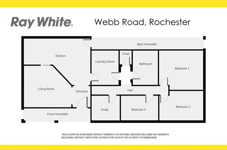Floorplan of Homely rural property listing, 1945 Webb Road, Nanneella VIC 3561