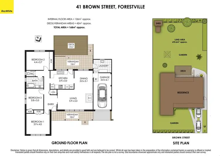 Floorplan of Homely house listing, 41 Brown Street, Forestville NSW 2087