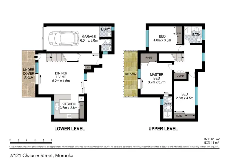 Floorplan of Homely townhouse listing, 2/121 Chaucer Street, Moorooka QLD 4105