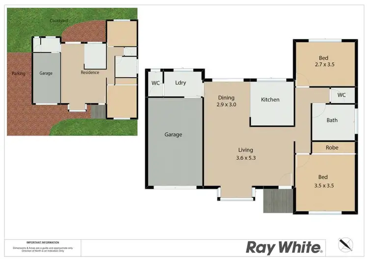 Floorplan of Homely villa listing, 6/4 Louisa Avenue, Highfields NSW 2289