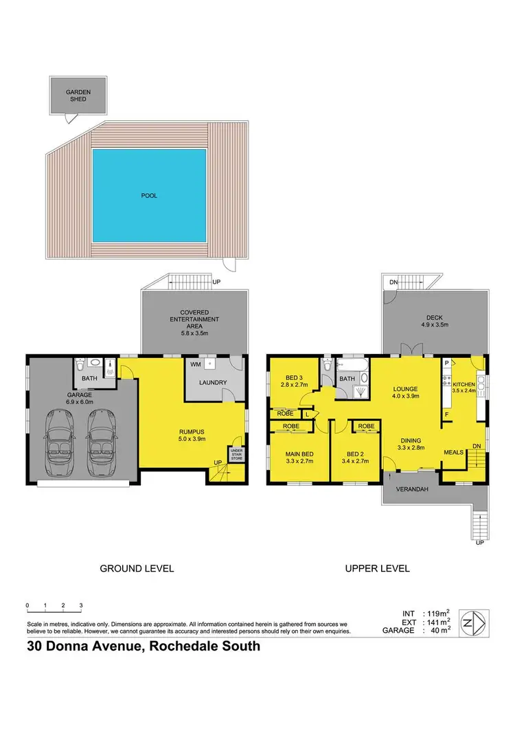 Floorplan of Homely house listing, 30 Donna Avenue, Rochedale South QLD 4123