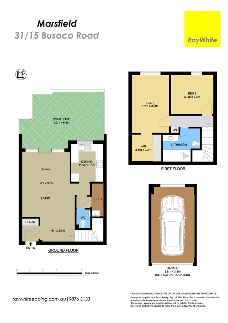 Floorplan of Homely townhouse listing, 31/15 Busaco Road, Marsfield NSW 2122