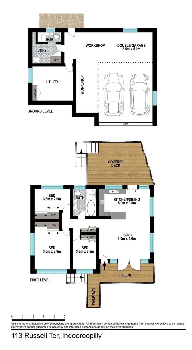 Floorplan of Homely house listing, 113 Russell Terrace, Indooroopilly QLD 4068