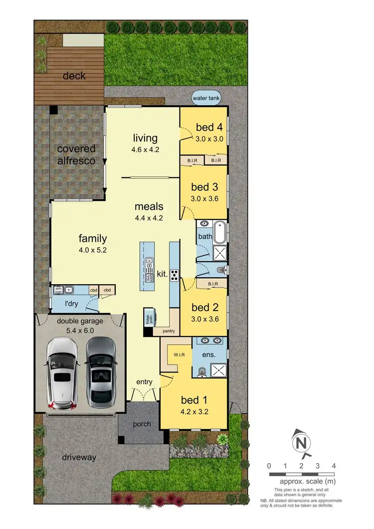 Floorplan of Homely house listing, 99 Bloom Avenue, Wantirna South VIC 3152