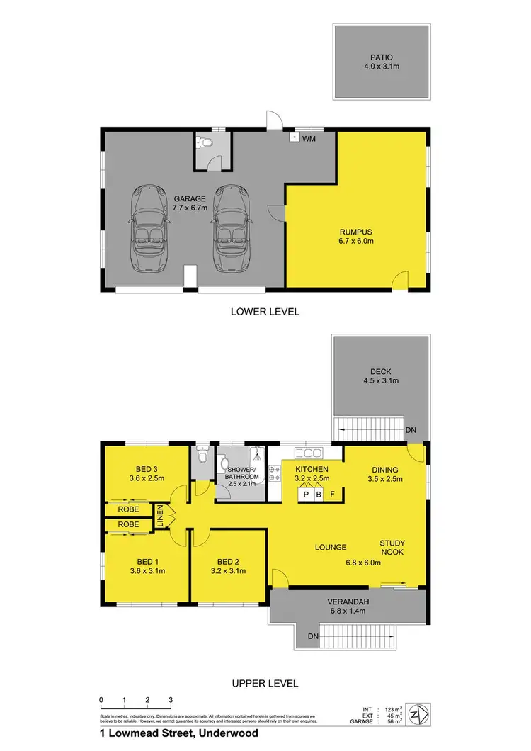 Floorplan of Homely house listing, 1 Lowmead Street, Underwood QLD 4119