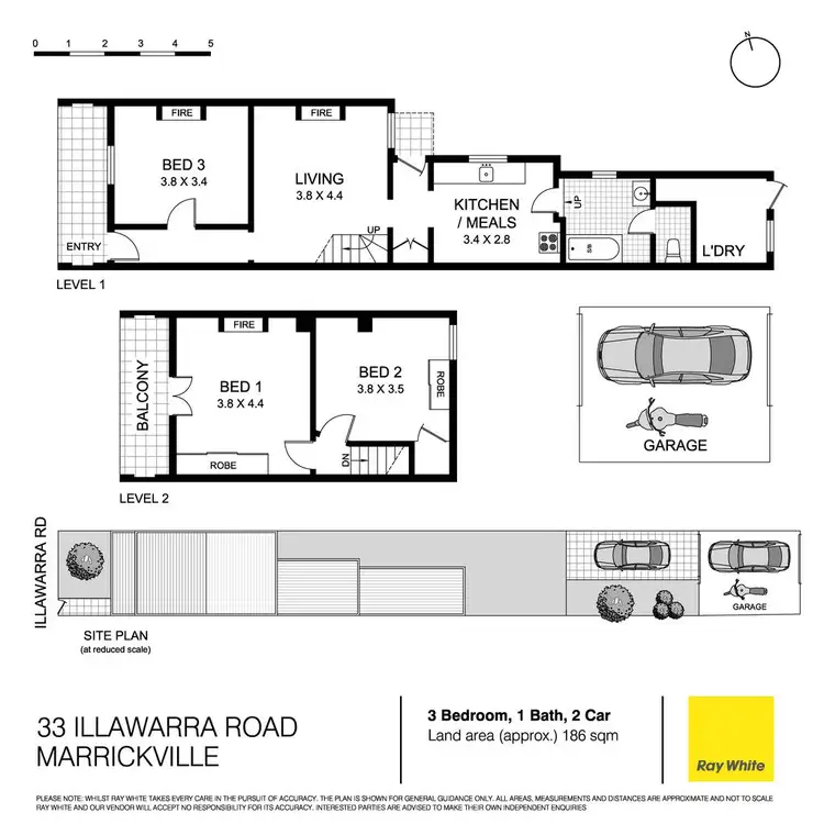 Floorplan of Homely house listing, 33 Illawarra Road, Marrickville NSW 2204