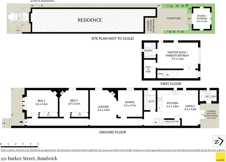 Floorplan of Homely house listing, 221 Barker Street, Randwick NSW 2031