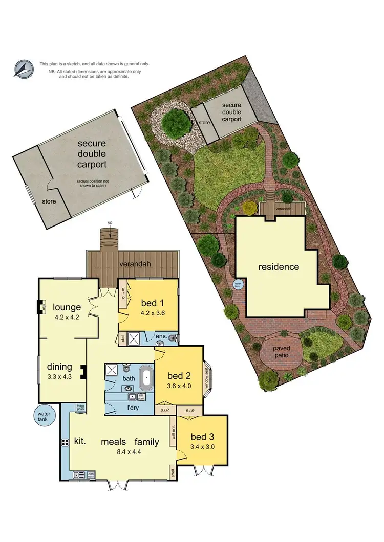 Floorplan of Homely house listing, 2 Morgan Avenue, Croydon VIC 3136