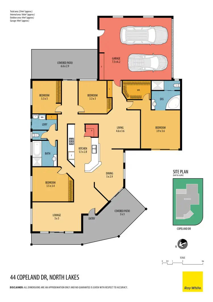Floorplan of Homely house listing, 44 Copeland Drive, North Lakes QLD 4509