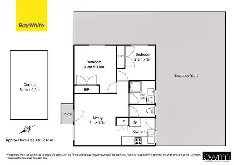 Floorplan of Homely house listing, 5/5-7 Matthew Parade, Batehaven NSW 2536