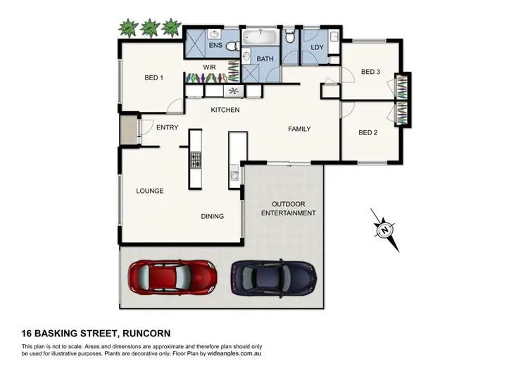 Floorplan of Homely house listing, 16 Basking Street, Runcorn QLD 4113