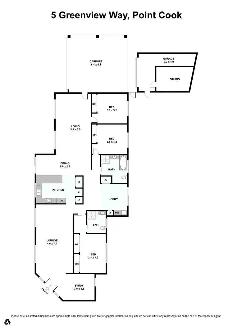 Floorplan of Homely house listing, 5 Greenview Way, Sanctuary Lakes VIC 3030