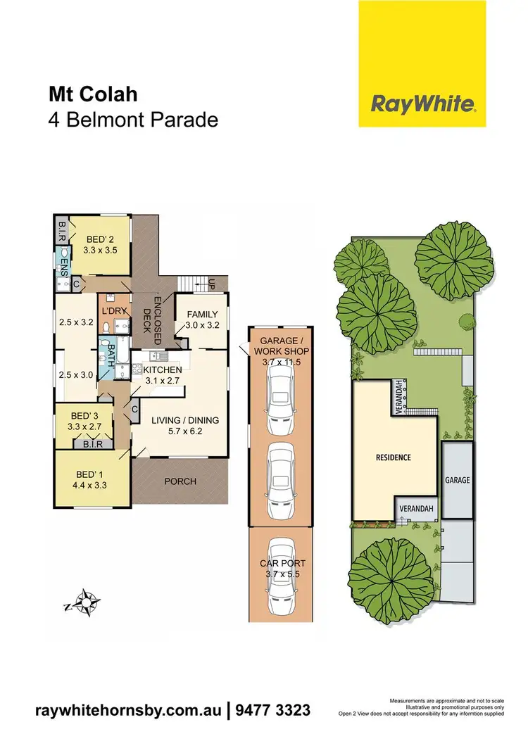 Floorplan of Homely house listing, 4 Belmont Parade, Mount Colah NSW 2079