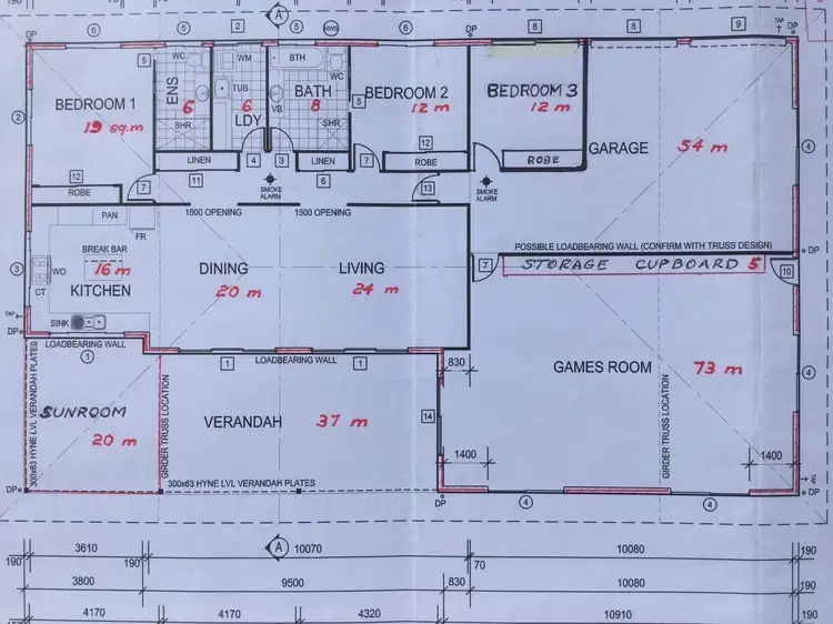 Floorplan of Homely house listing, 46 Wintergreen Way, Peachester QLD 4519