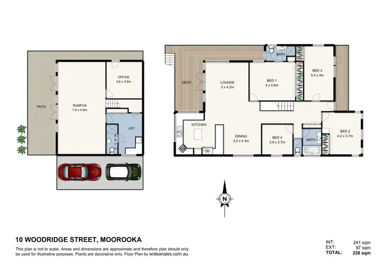 Floorplan of Homely house listing, 10 Woodridge Street, Moorooka QLD 4105