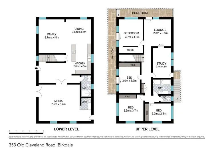Floorplan of Homely house listing, 353 Old Cleveland Road, Birkdale QLD 4159
